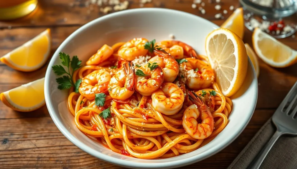 Easy Cajun Shrimp Pasta
