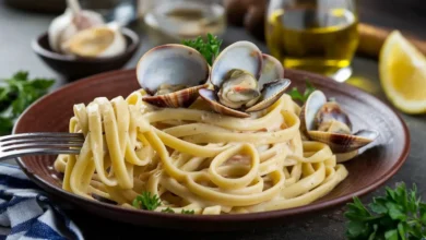 Italian Linguine with Clam Sauce