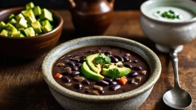 black turtle bean soup recipe