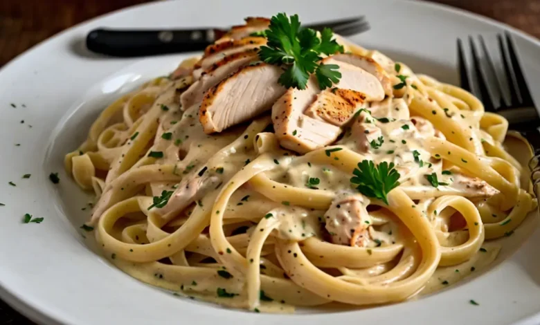 chicken fettuccine alfredo olive garden