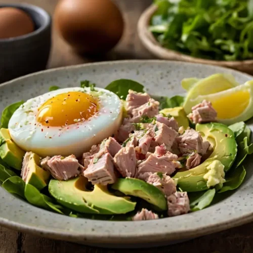 quick-tuna-salad-with-avocado-and-egg