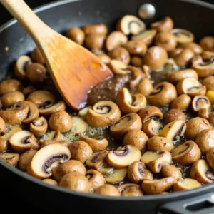 Cook the Mushrooms