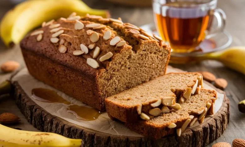 Banana Loaf with Almond Flour