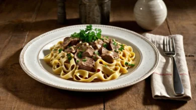 Beef Stroganoff Crock Pot