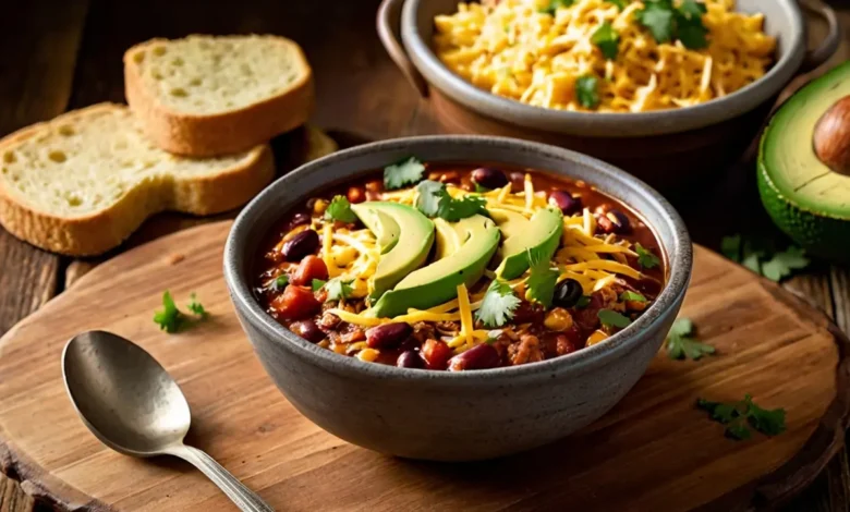 Crockpot Chili with Turkey