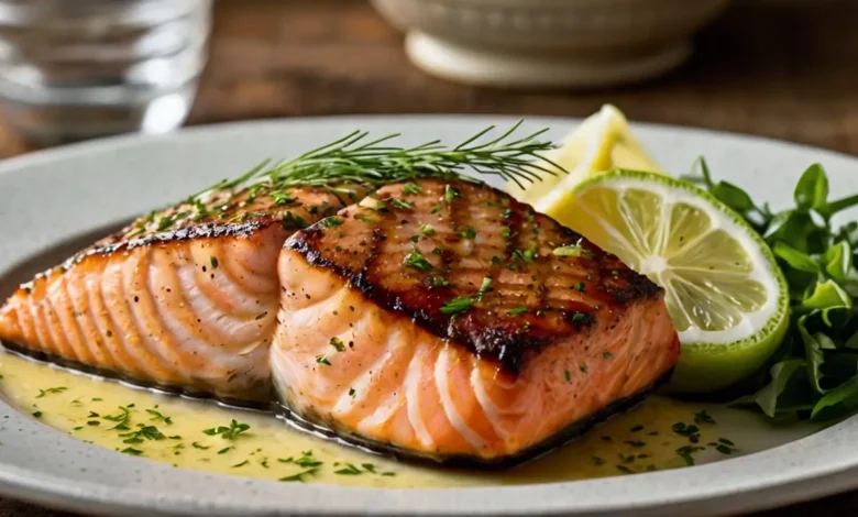 Grilled Salmon Fish Recipe