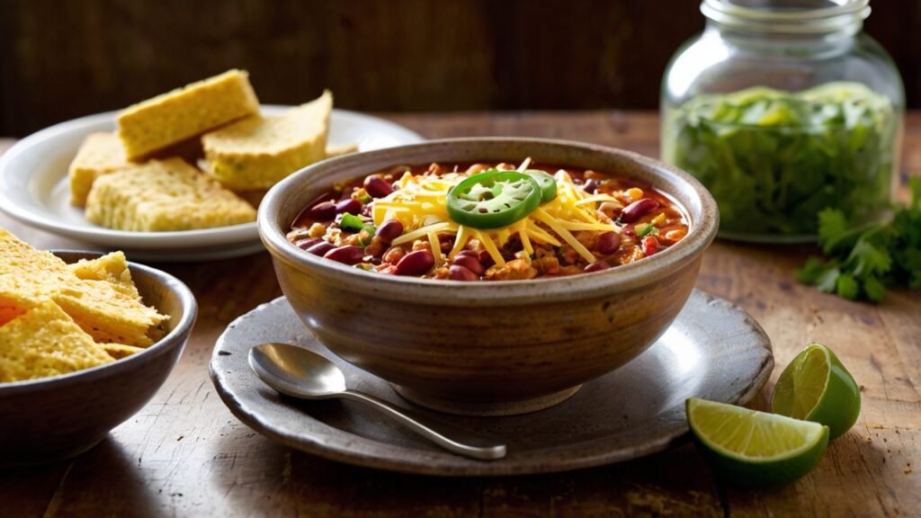 Low-carb turkey chili