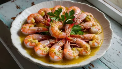Carnivore Garlic Butter Shrimp