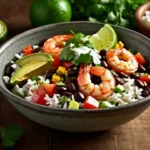 Easy 30 Minute Shrimp Burrito Bowls Recipe