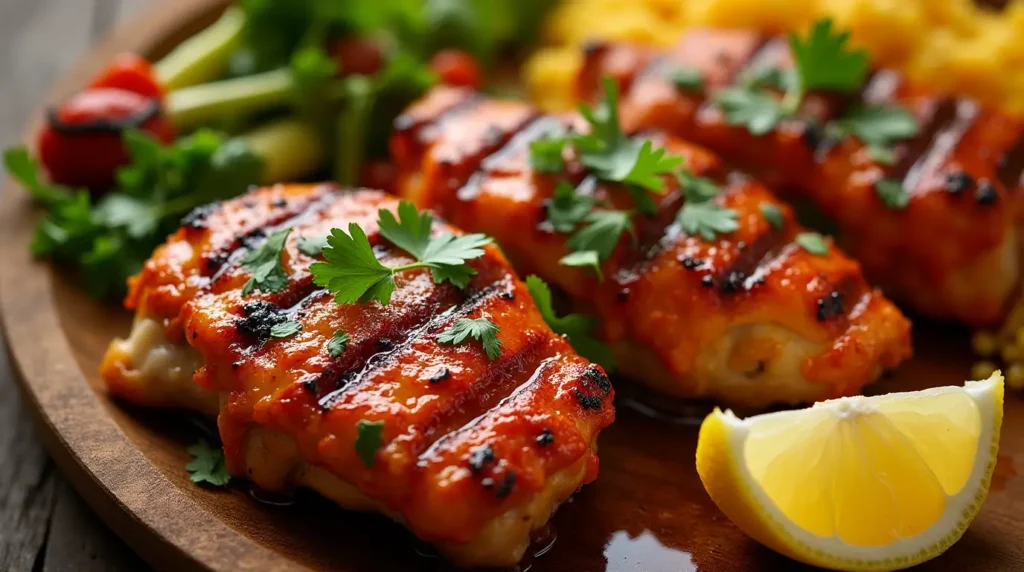 Harissa Grilled Chicken