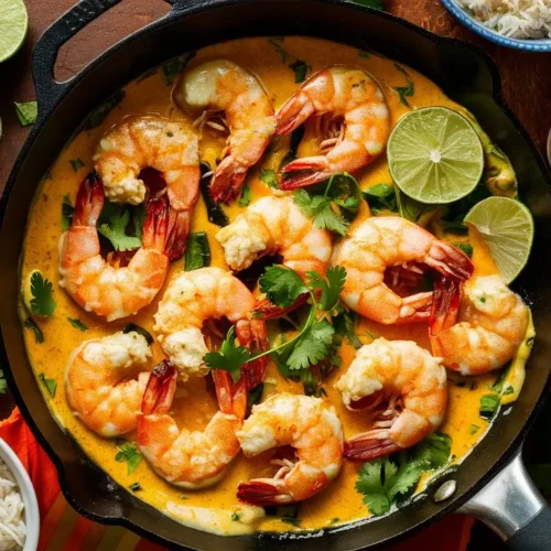 Simple 30 Minute Creamy Coconut Shrimp Recipe