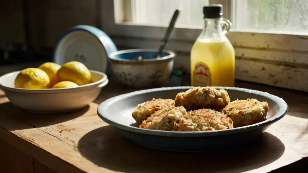 authentic Maryland crab cakes