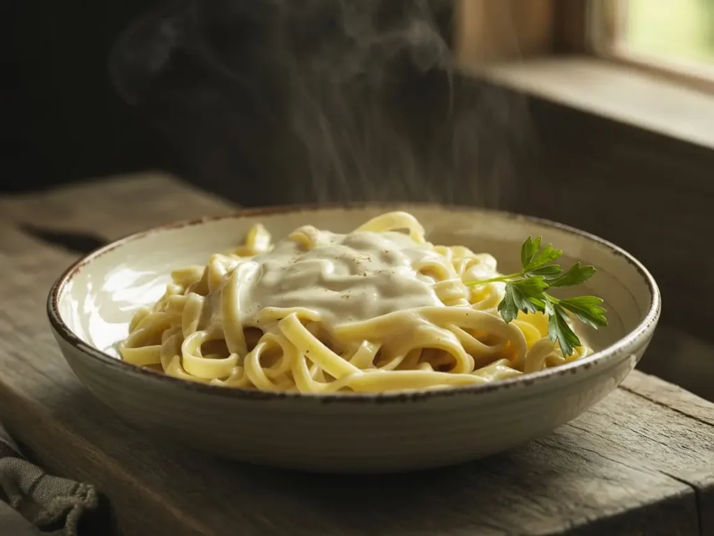 fresh fettuccine alfredo